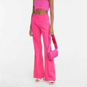 Jacquemus La Montagne sz FR 38 US 6 - 28 Pinu Pants Flare High Waist Wool Blend